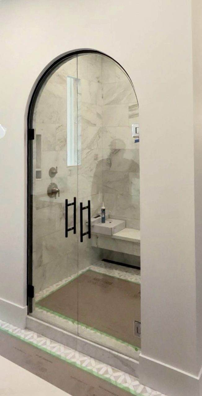 Recent glass project by Prescott Valley Glass